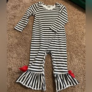 Ricrac& Ruffles romper